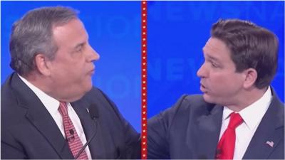 Chris Christie and Ron deSantis