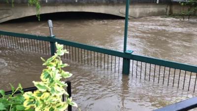 River Alyn at Rossett