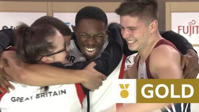 Gold for GB men at Tumbling World Championships