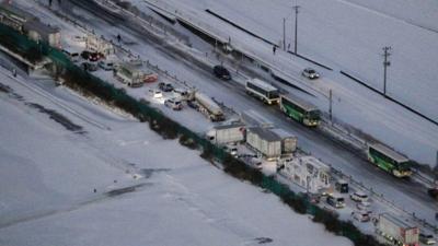 Highway pile-up