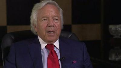 Patriots owner Robert Kraft