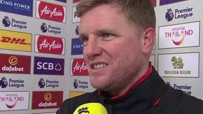 Bournemouth's Eddie Howe