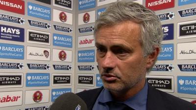 Manchester City 3-0 Chelsea: Jose Mourinho says score line was fake