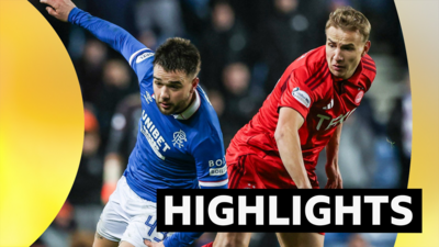 Rangers v Aberdeen highlights