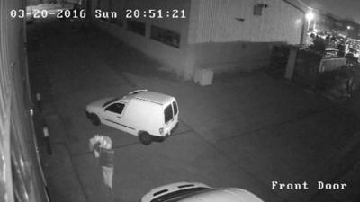 CitySprint theft on CCTV