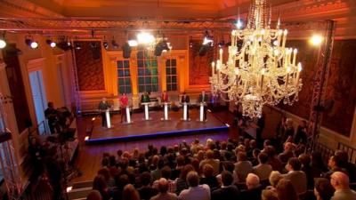 Scottish leaders' debate in Hopetoun House