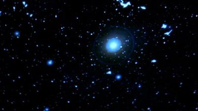 Black Shoals: Dark Matter - data from the stock market turned into a galaxy