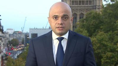 Chancellor Sajid Javid