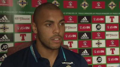 Northern Ireland striker Josh Magennis