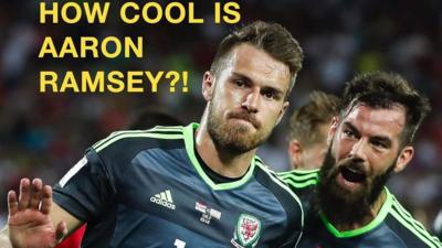 How cool is Aaron Ramsey?