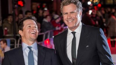 Mark Wahlberg and Will Ferrell at the London premiere of Daddy's Home