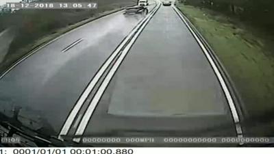 Dash cam footage