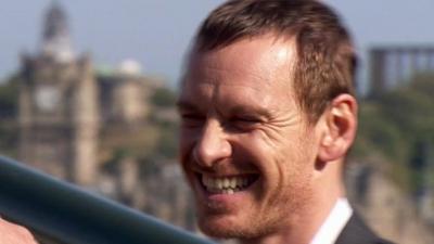 Michael Fassbender at the Edinburgh premiere of Macbeth