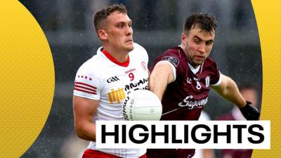 action from Galway v Tyrone