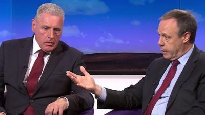 Vernon Coaker and Nigel Dodds