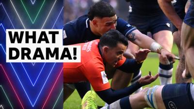 Should this have been a try? Agony for Scotland