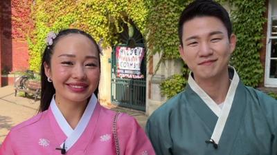 Two of London's many Koreans