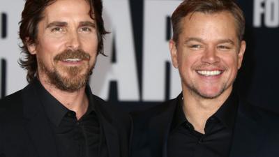 Christian Bale and Matt Damon