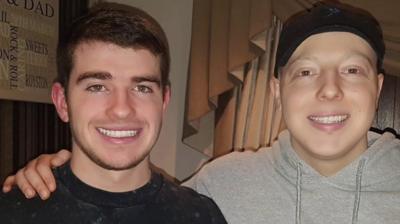 Sean and Ryan Collard are urging men to "get checked out" after they were both diagnosed with the disease.