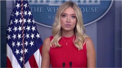 White House press secretary Kayleigh McEnany