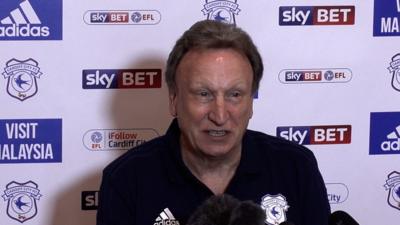 Neil Warnock top table still image