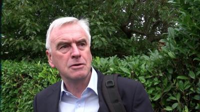 Shadow Chancellor John McDonnell