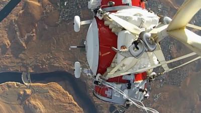 World View's passenger capsule on a test flight