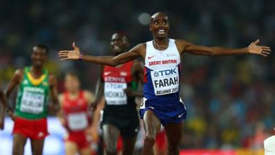 Great Britain's Mo Farah