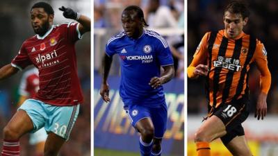 West Ham United transfer deadline day signings Alex Song, Victor Moses and Nikica Jelavic