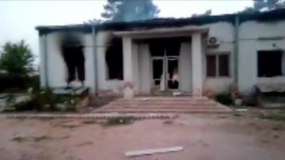 The smoking remains of Kunduz clinic