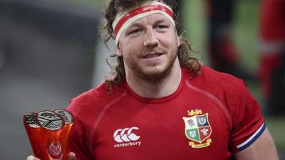 British & Irish Lions forward Hamish Watson