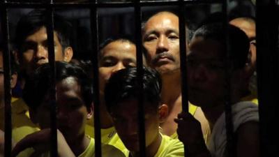 Prisoners in Manila City Jail