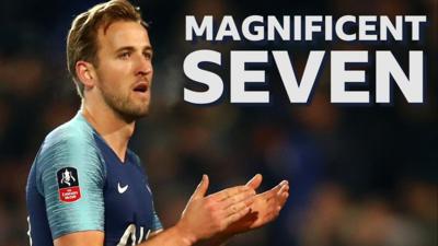 Magnificent seven for Spurs