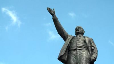 Statue of Lenin in Yegoryevsk