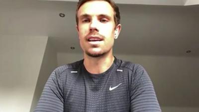 Liverpool captain Jordan Henderson