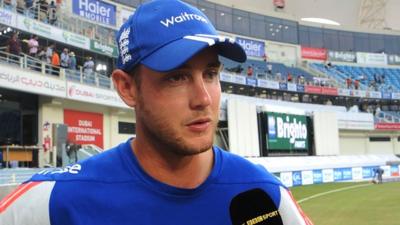 England's 'really good day' cheers Stuart Broad