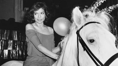 One of Rose Hartman's photographs of Bianca Jagger