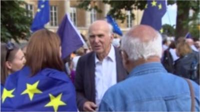 Lib Dem leader Sir Vince Cable MP