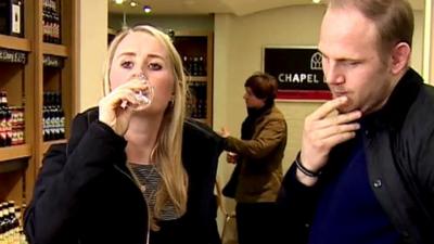 Wine buyers in Kent to comparing expensive English sparkling wine to champagne and wine from New Zealand