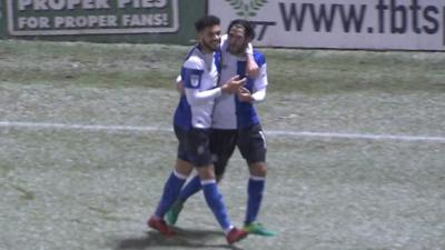 Danny Graham celebrates