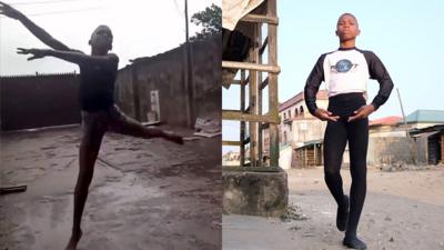 Anthony Mmesoma Madu dancing