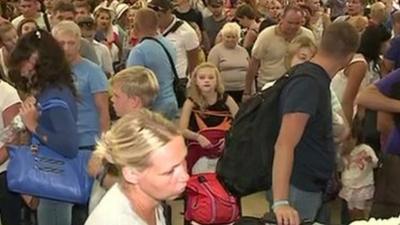 British tourists stranded in Sharm el-Sheikh