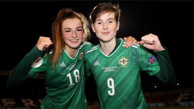 Caitlin McGuinness and Kirsty McGuinness