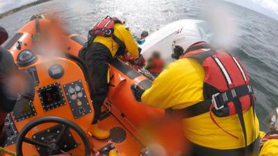 Lifeboat rescue