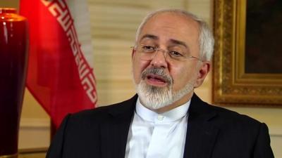 Iranian foreign minister Javad Zarif