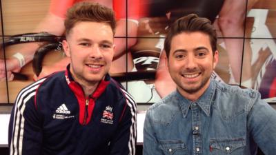 Owain Doull and Ricky