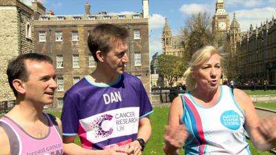 Alun Cairns, Dan Jarvis and Amanda Solloway