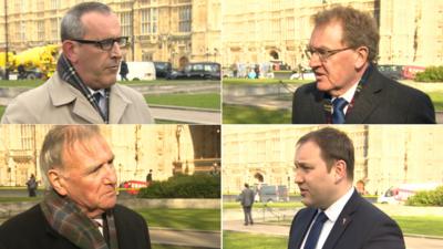 Stewart Hosie, David Mundell, Sir Malcolm Bruce and Ian Murray