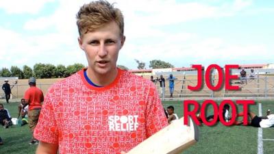 England batsman Joe Root