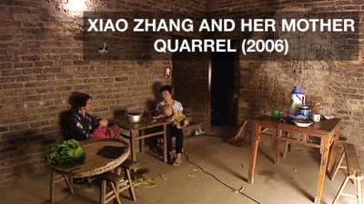 Xiao Zhang and her mother, 2006